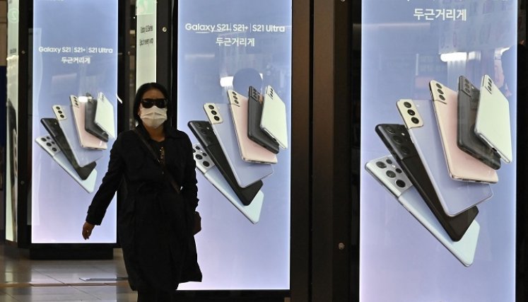 Los celulares, gran negocio. / Foto: AFP