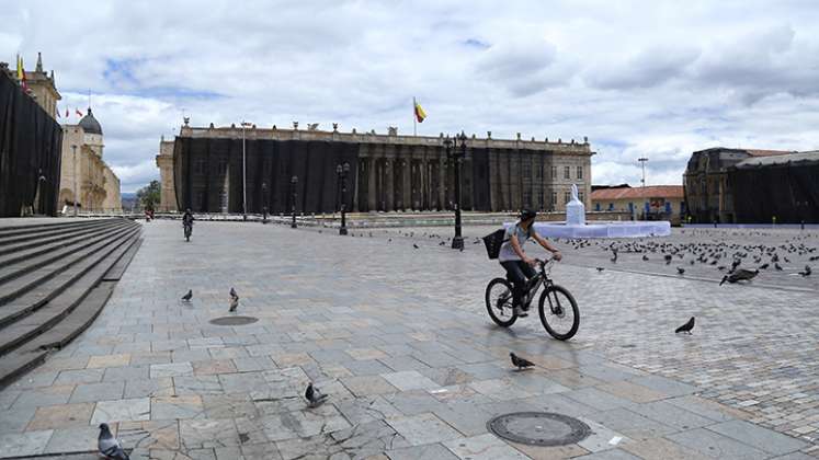 Toque de queda en Colombia.