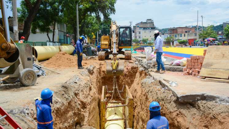 Aguas Kpital es la encargada de estos trabajos. / Foto: Aguas Kpital