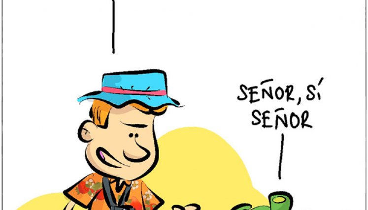 Caricatura de Yeyo