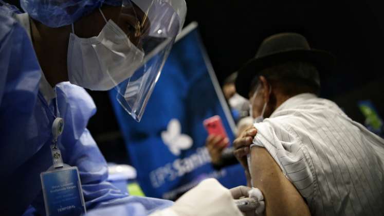 Avanza el plan de vacunación contra el coronavirus en Colombia. / Foto: Colprensa