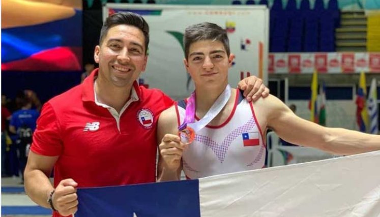 Diego Espejo gimnasta chileno