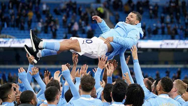 Sergio 'El Kun' Agüero, figura del Manchester City