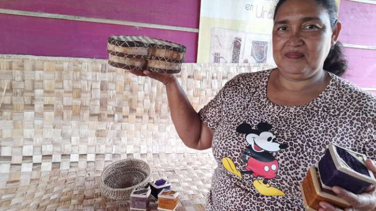 Agénida Fuentes es una de las emprendedoras que se vinculó a Empropaz. / Foto: Cortesía