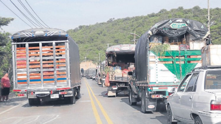 Los bloqueos por el paro nacional están golpeando la economía en Norte de Santander, según las autoridades regionales. 