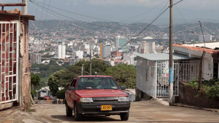 Este es el panorama  urbano que se lanza día a día sobre el barrio.