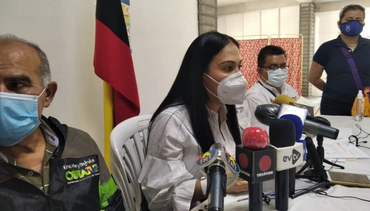 La gobernadora Lady Gómez solicitó la apertura de una investigación.  / Cortesía 
