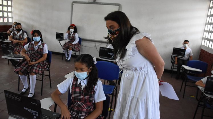 La tecnología ayuda en el aprendizaje. / Foto: Cortesía