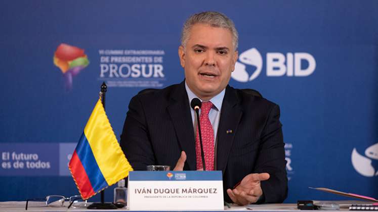 Iván Duque, presidente de Colombia.