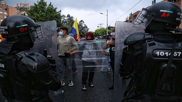 Manifestaciones en Colombia.