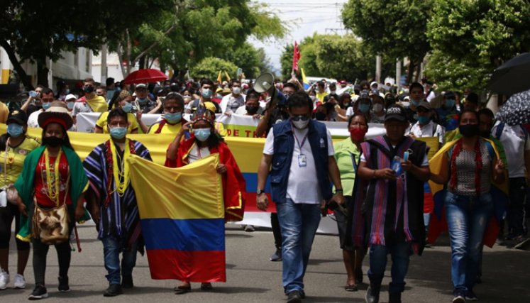 La jornada finalizó pacíficamente en Cúcuta 