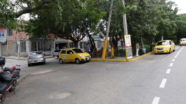 Así es la entrada al barrio Nuevo Escobal.