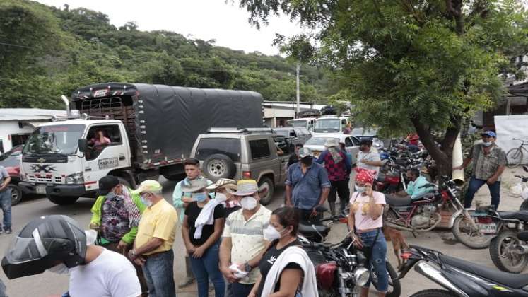 Así se evidenció el cumplimiento de los acuerdos para el corredor humanitario./Foto: Alfredo Estévez