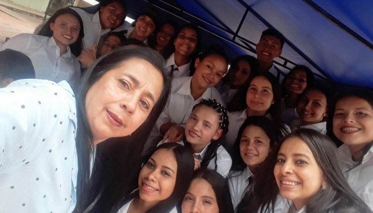 Profesora Yolanda Vera. / Cortesía/ La Opinión 