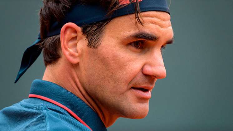 Roger Federar se prepara para el Roland Garros. 