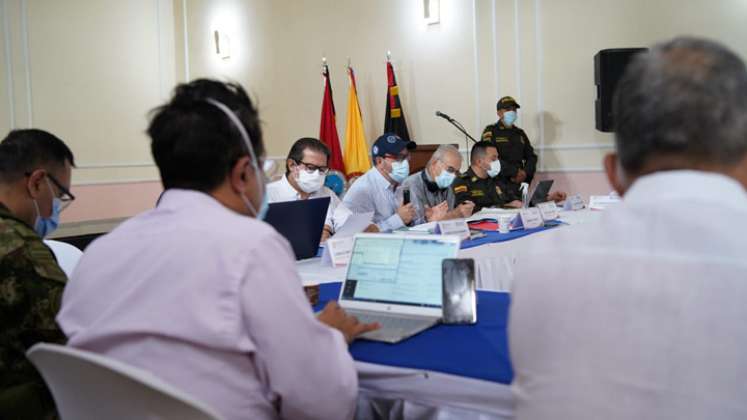 Con la participación del ministro de Agricultura, Rodolfo Zea, se llegó a un acuerdo con los arroceros de Norte de Santander. / Foto: Gobernación