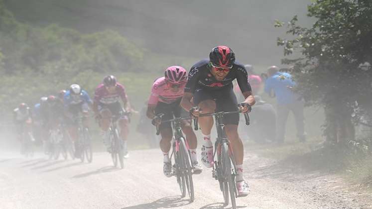 Egan Bernal refuerza el liderato y se hace inamovible./Foto: colprensa