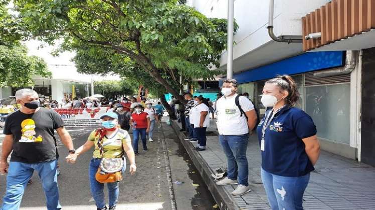 Son 40 las personas designadas por la administración municipal para observar y garantizar una protesta pacífica /Cortesía