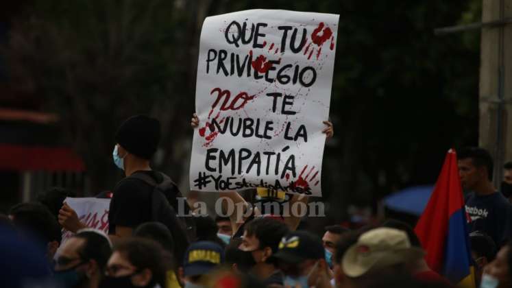 Marchas del Paro Nacional en Cúcuta.