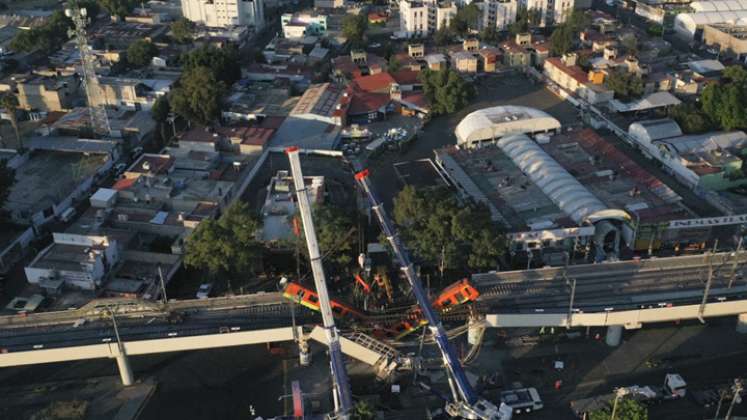 El accidente del Metro también dejó 79 hospitalizados. / Foto: AFP