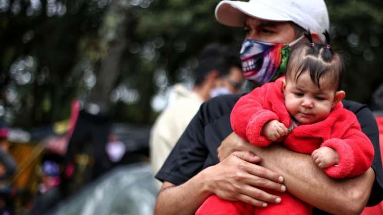 Niños nacidos en Colombia