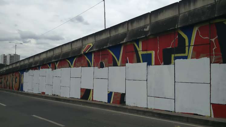 mural en el puente san mateo