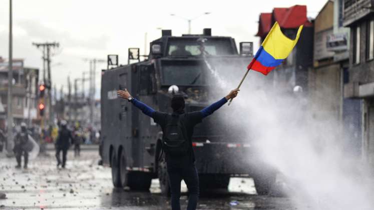 La situación de orden público en Cali ha estado tensa debido a las protestas en el marco del paro nacional. / Foto: Colprensa