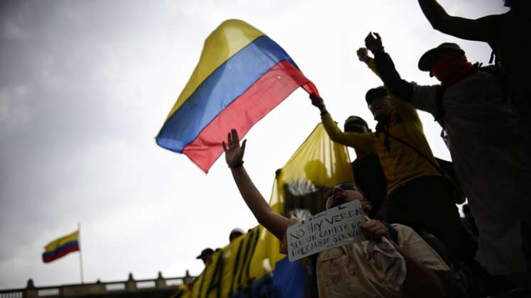 Desde el pasado miércoles se registran protestas en todo el país. / Foto: Colprensa