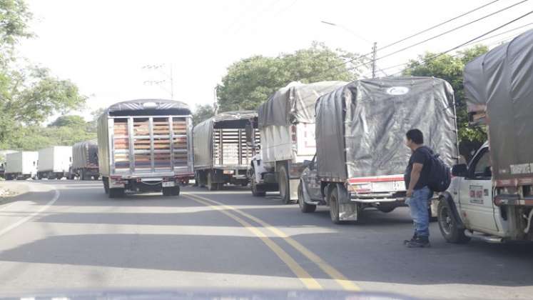 Corredor humanitario hacia el Catatumbo./Foto: Alfredo Estévez