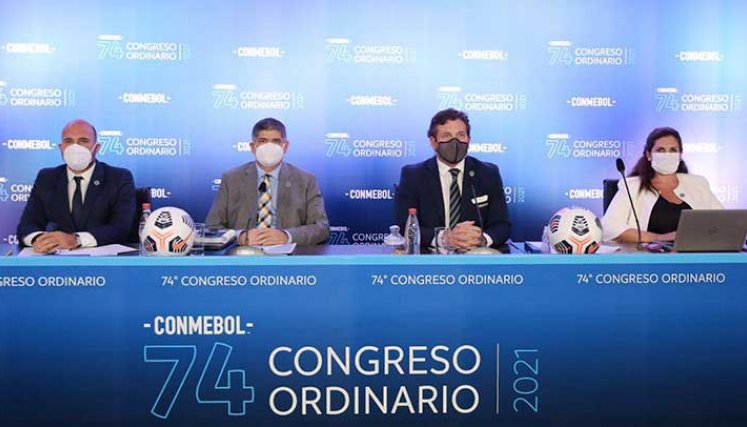 El presidente de la Confederación Suramericana de Fútbol Alejandro Dominguez se pronunció a la Fifpro.