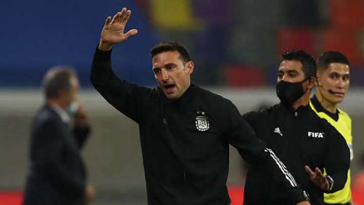 Lionel Scaloni, entrenador del seleccionado argentino de fútbol