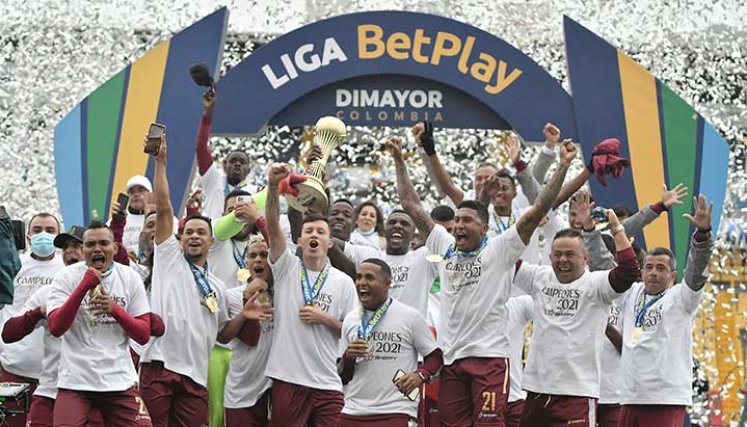 Deportes Tolima, campeón del Torneo Apertura 2021