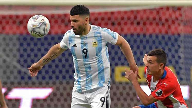 Sergio 'Kun' Agüero, delantero de la selección Argentina