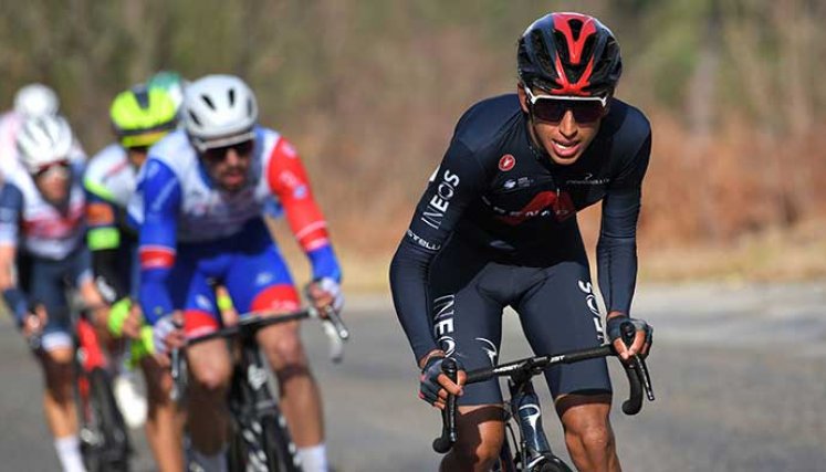 Egan Bernal, ciclista ausente del Tour de Francia 2021
