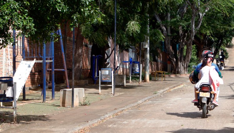 El uso indebido de los espacios por parte de los consumidores de droga ha sido una de las causas por las que el parque biosaludable se encuentra en mal estado