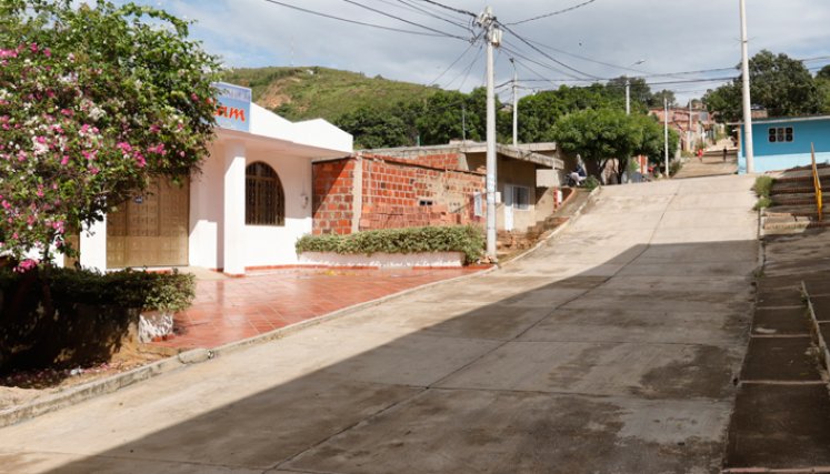 Las calles de la parte baja fueron pavimentadas casi en su totalidad.