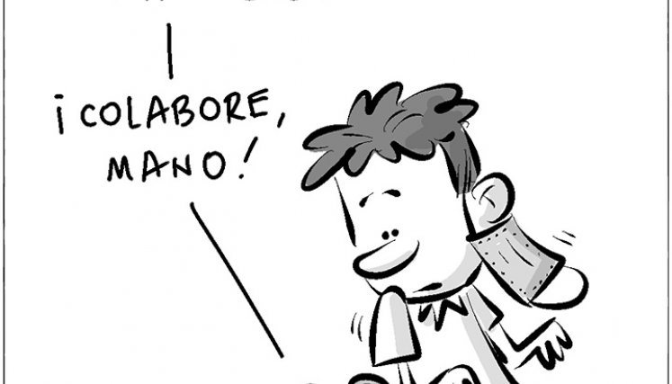 Caricatura @yeyonet