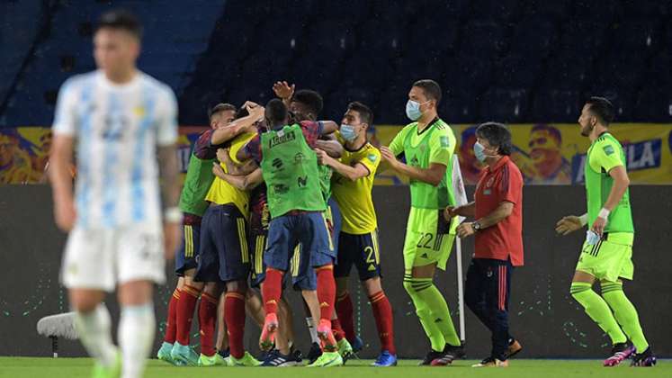 Colombia Argentina 2-2. 