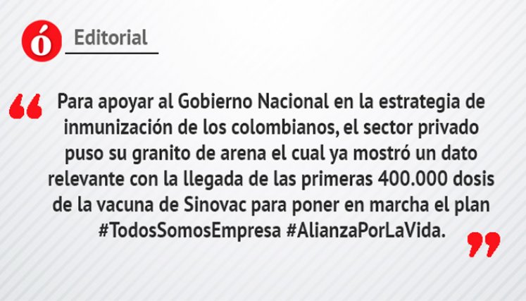 Editorial: Vacunas del sector privado