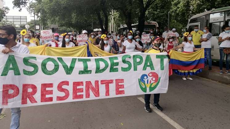 Nueva jornada de manifestaciones en Cúcuta.