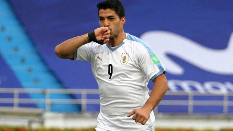 Luis Suárez, delantero de la Selección Uruguay