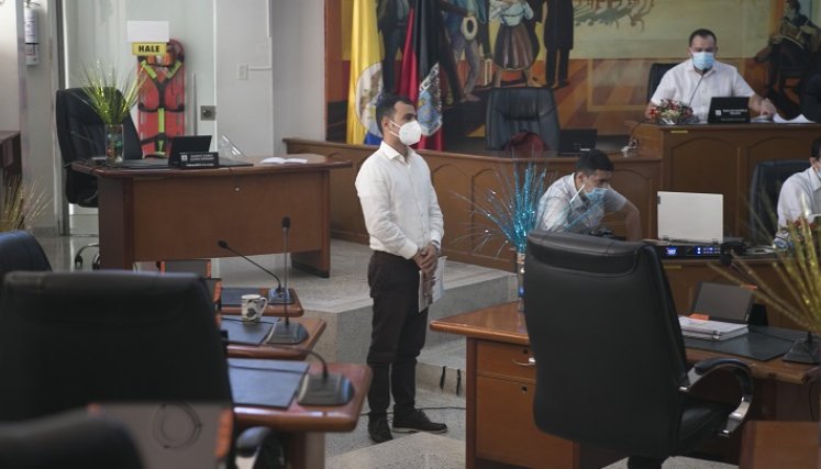 Karol Yessid Blanco Monroy fue elegido por parte del Concejo de Cúcuta en la sesión del pasado 10 de diciembre de 2020, tras ganar el Concurso de Méritos./ Foto La Opinión