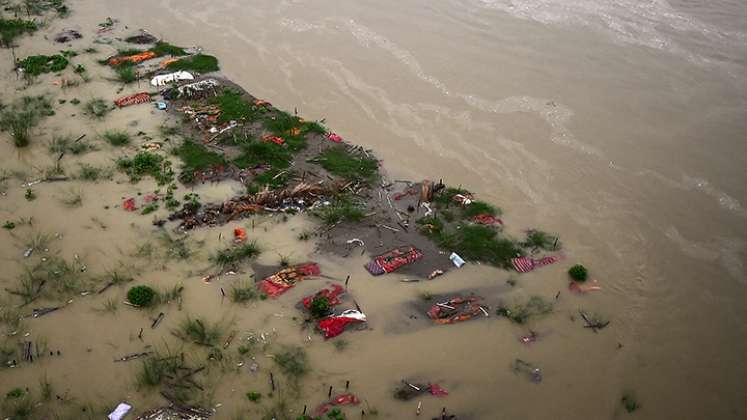 Río Ganges en la India.