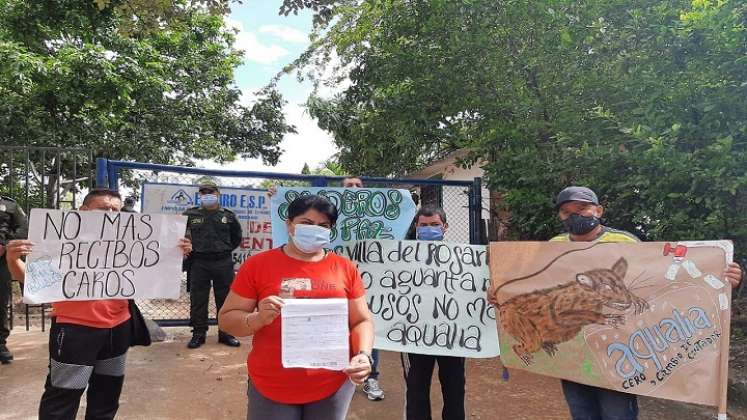 La comunidad está sorprendida de que sus problemas no sean solucionados ni escuchados. / Foto Mayerly Gómez Carvajal / La Opinión.