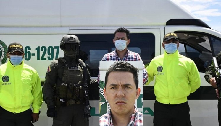 Jhon Freidy Urquijo Vaca fue detenido en Ocaña.