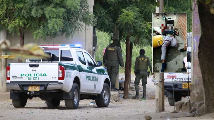 La víctima estaba sentada en el lugar donde la atacaron.