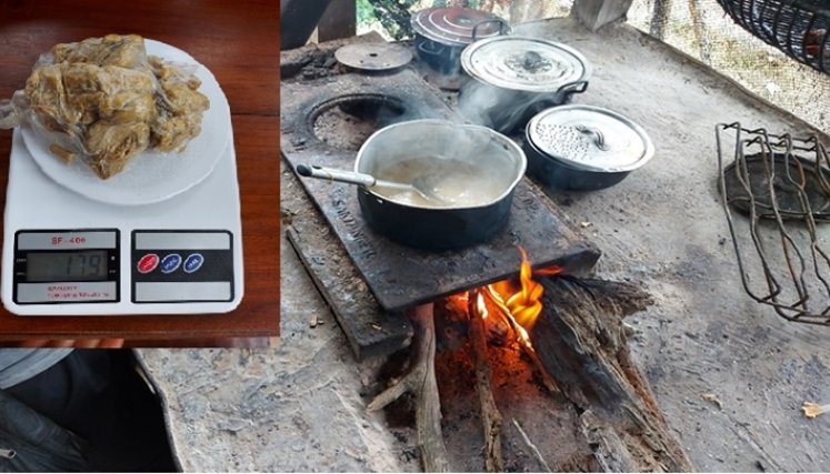 / Foto: La Opinión Pasta base de coca