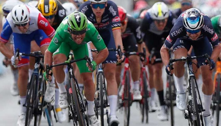El británico Marc Cavendish logró su segunda victoria en el Tour de Francia 