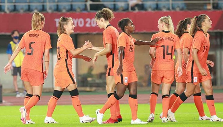 La selección holandesa se estrenó en los Olímpicos de Tokio  con un contundente triunfo.