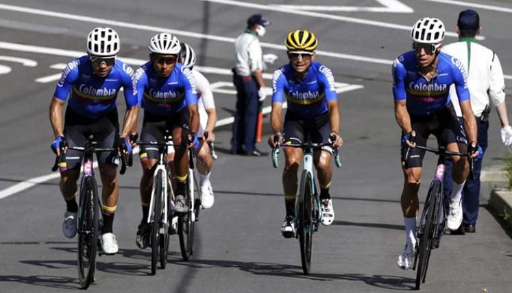 Sergio Higuita, Nairo Quintana, Esteban Chaves y Rigoberto Urán, cartas de Colombia en los Olimpicos de Tokio 2020